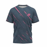 T-Shirt Wilson Sport Été Homme Femme - Séchage Rapide Badminton Fitness Col Rond