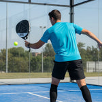 Raquette de Padel AMASPORT P43-12K Carbone Blanc/Noir