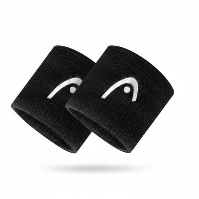Poignet HEAD Padel 6,35/12,7 cm - Serre-Poignet Coton Anti-Transpiration