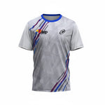 T-Shirt Padel Respirant Homme - Manches Courtes Séchage Rapide Fitness Tennis