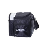 Sac à Dos Padel AMASPORT Cuir - Grande Capacité Imperméable Poche Sécurité Bleu Foncé