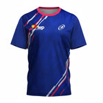 T-Shirt Padel Respirant Homme - Manches Courtes Séchage Rapide Fitness Tennis